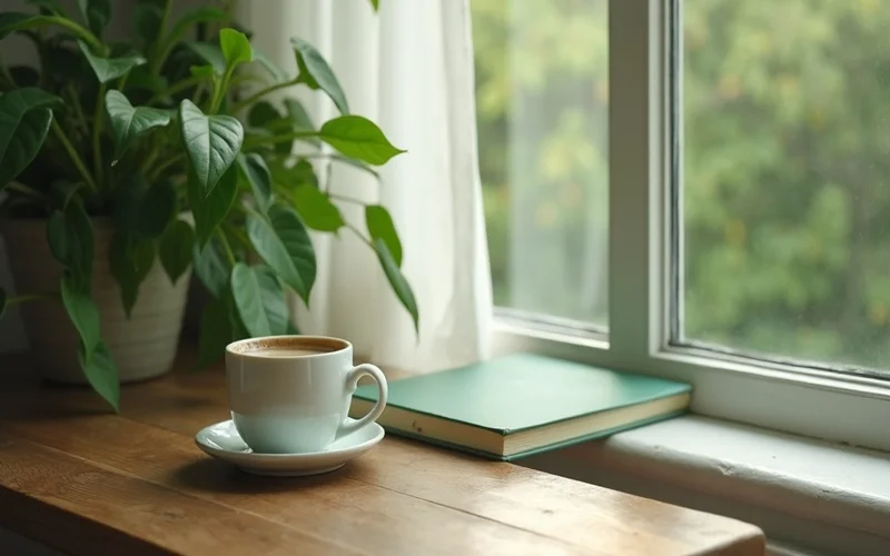 panic attack triggers and causes - coffee cup symbolizing caffeine trigger